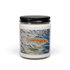 Scented soy candle