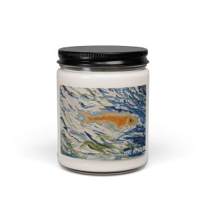 Scented soy candle