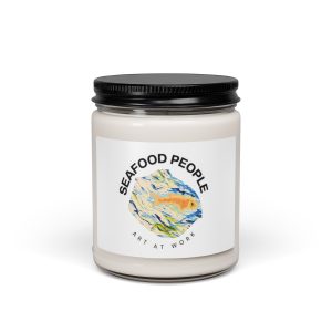 Scented soy candle