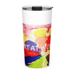 Tapered stainless steel tumbler