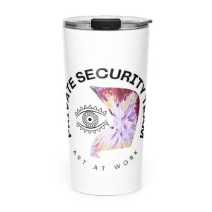 Tapered stainless steel tumbler